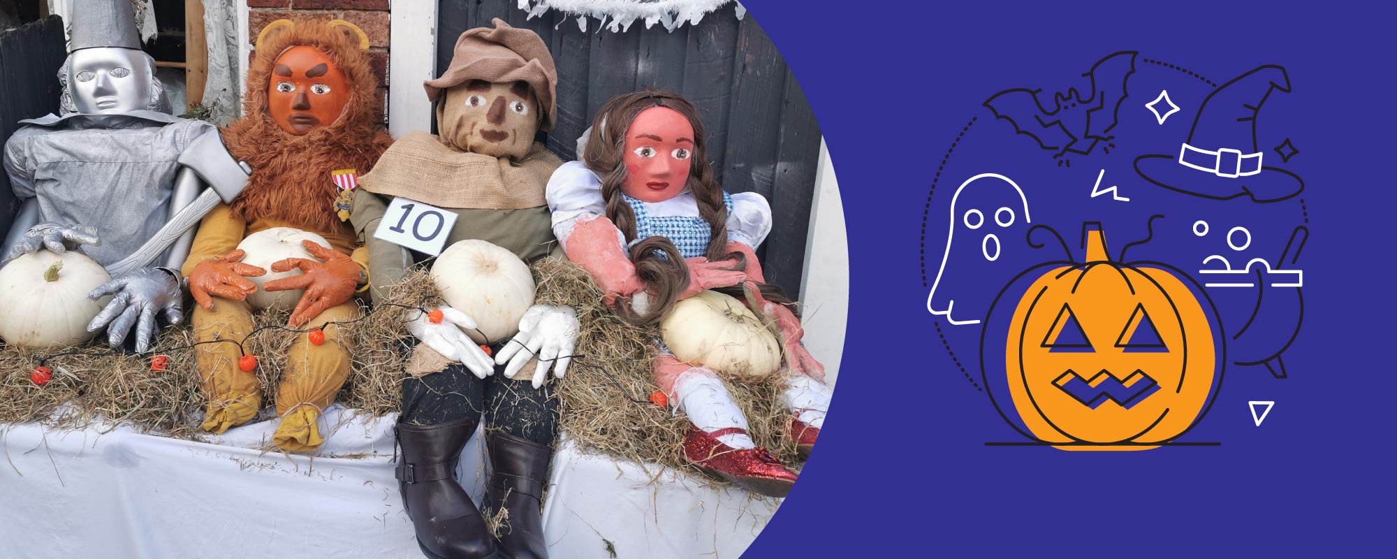 See the spooktacular scarecrows from the Scarecrow Festival & Trail 2023!