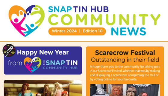 snap tin community hub newsletter issue 10 header